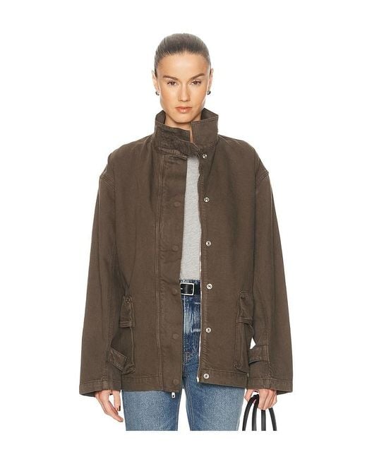 GRLFRND Brown Logan Jacket