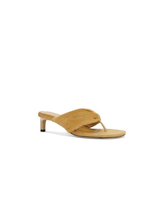 Dear Frances Metallic Wrap Mid Heel