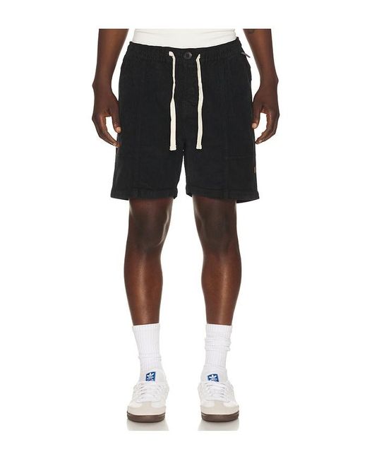 Critical Slide Black All Day Cord Walkshort for men