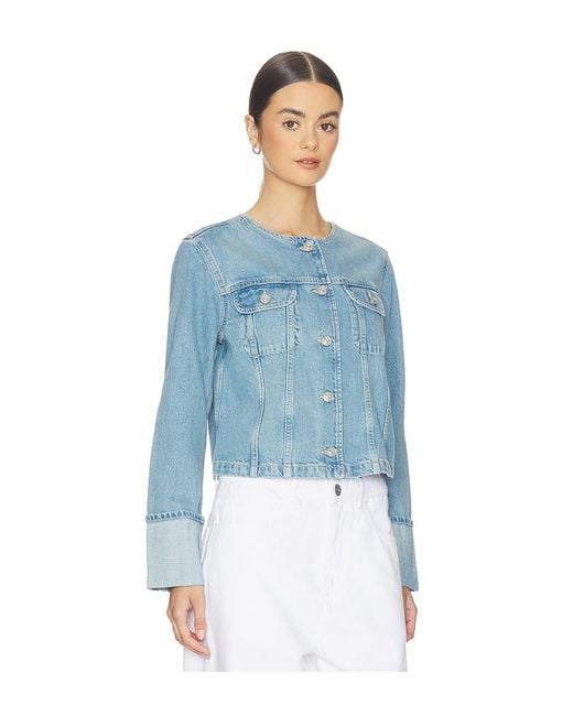 PAIGE Blue Dean Jacket