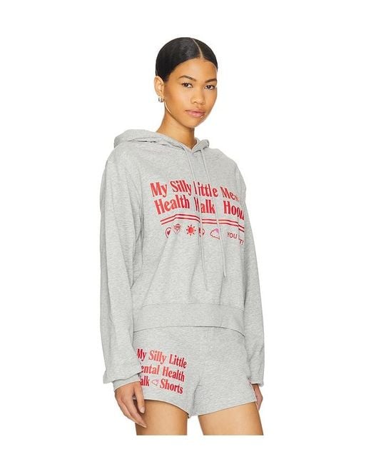 The Mayfair Group White Mental Health Walk Hoodie