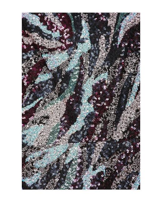 Bronx and Banco Black Tokyo Feather Mini Dress