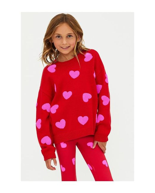 Beach Riot Red Little Callie Sweater