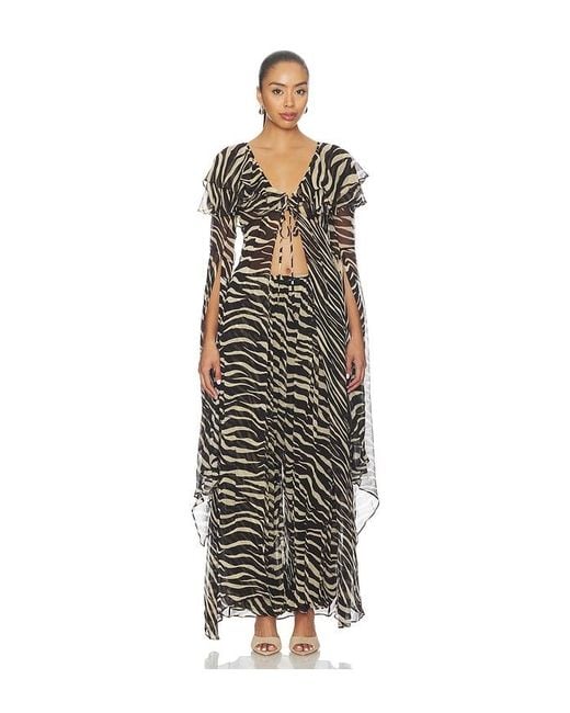 Ronny Kobo White Kyle Maxi Top
