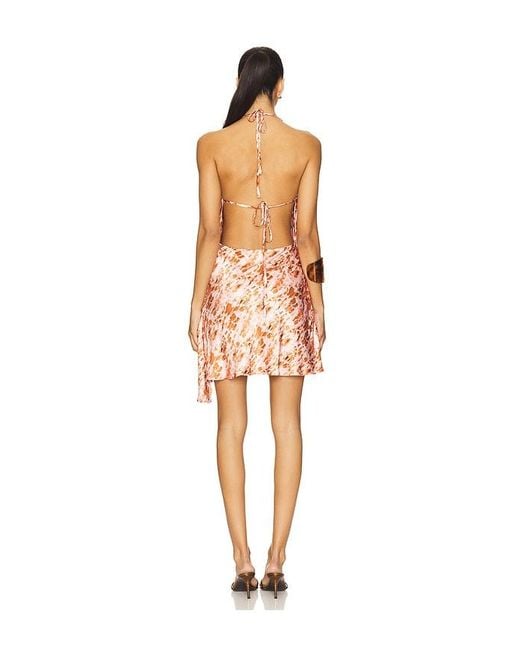 SNDY'S Pink Rosita Mini Dress