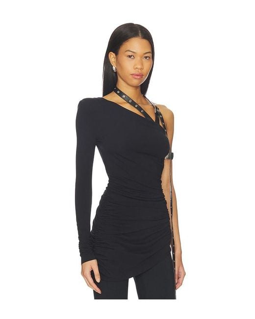 Palmatic Studio Black Latania Top