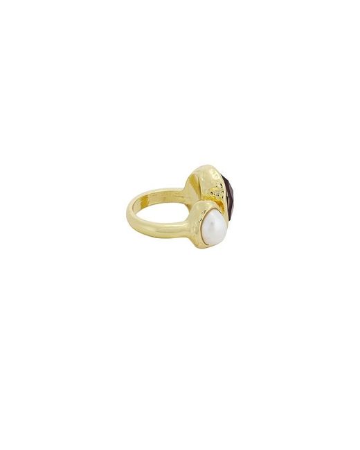 petit moments White Statement-Ring Fable