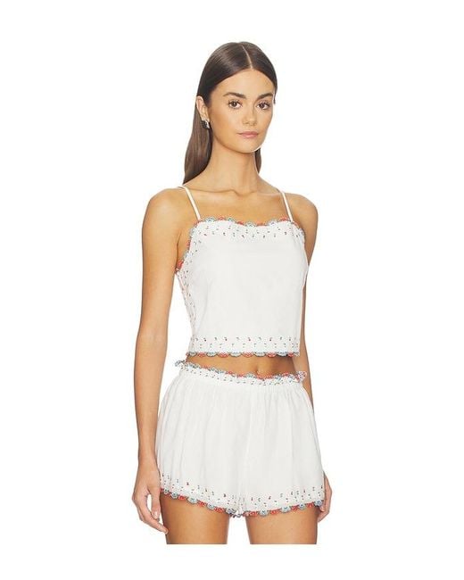 Tularosa White Jemma Top