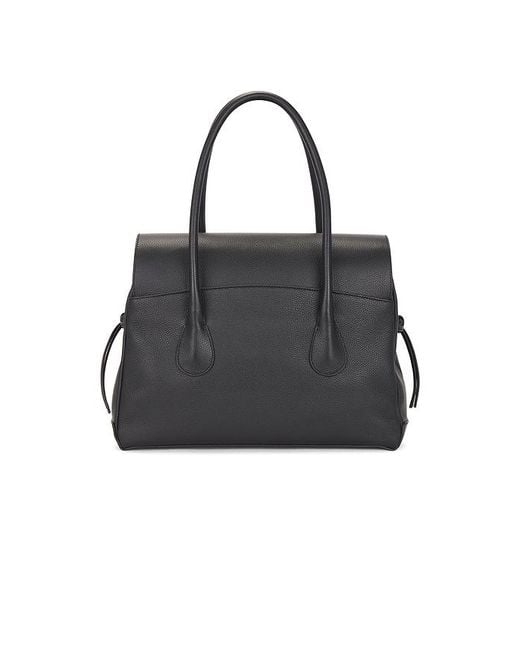 Flattered Black Lydia Tote Bag