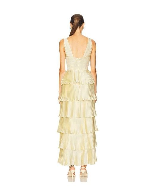Lovers + Friends Metallic Matilda Maxi Dress