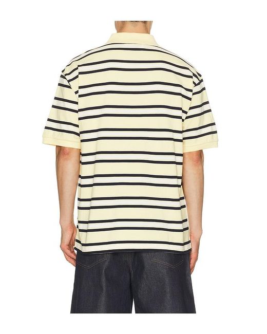 DUNST Multicolor Chunky Striped Polo Shirt for men
