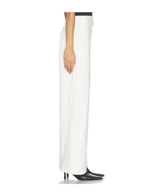 Elodie the Label White Jacob Twill Pants