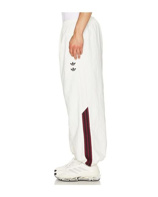 Adidas Originals White X Willy Chavarria Woven Track Pants for men