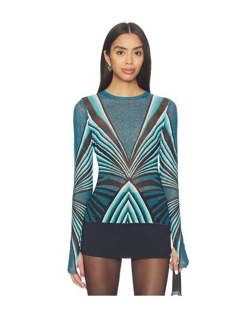 AFRM Blue Kaylee Top