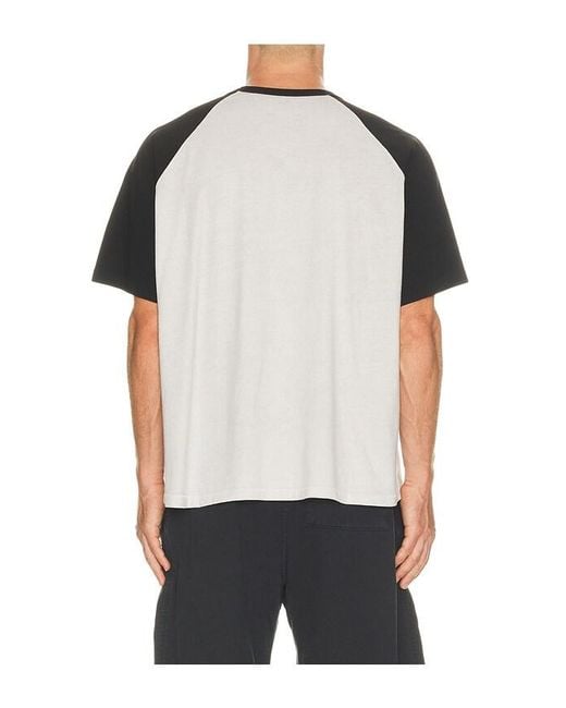 Rhude Black 4X4 Spirit Raglan Tee for men