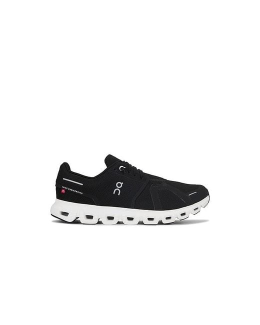 On Shoes Black Cloud 6 Sneakers for men
