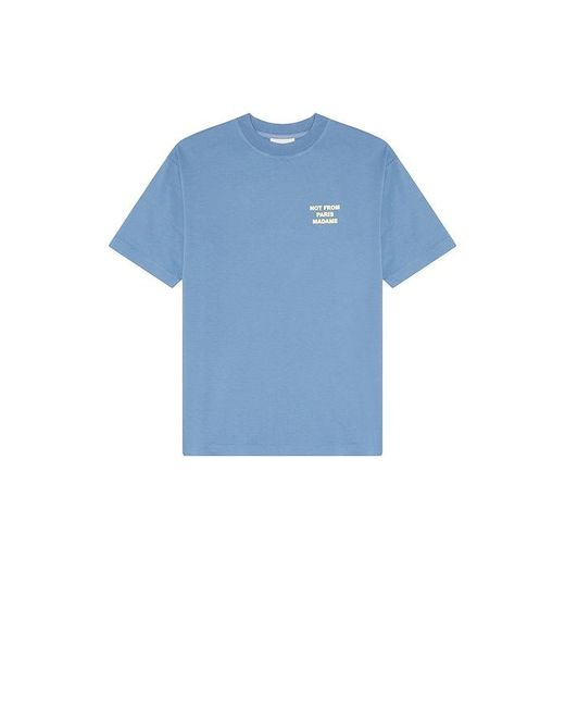 Drole de Monsieur Blue Le T-Shirt Slogan for men