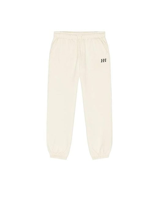 Huega House White Icon Sweatpants for men