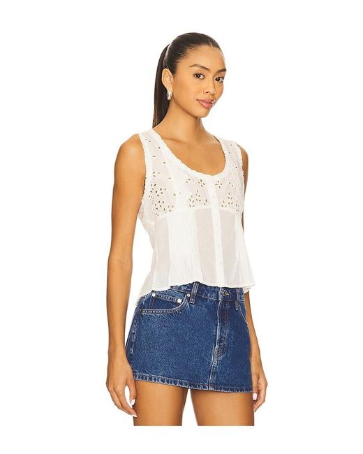 Tularosa White Ava Top