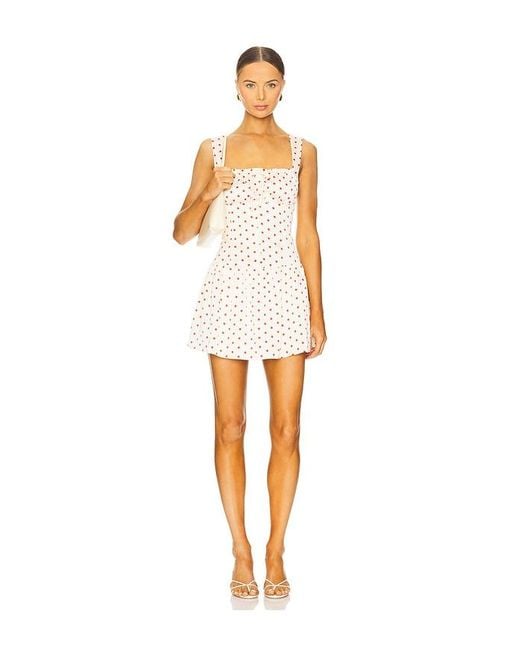Runaway the Label White Santori Mini Dress