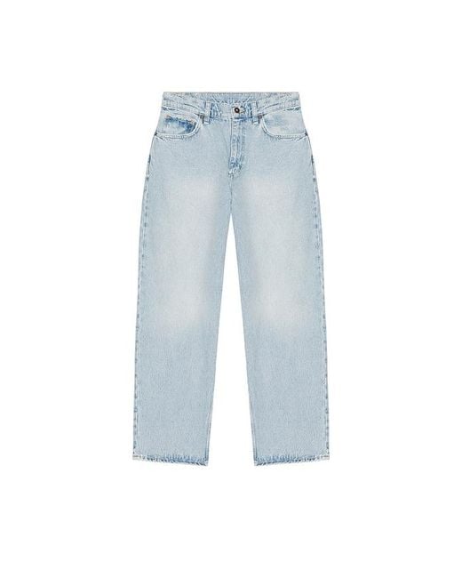 Rag & Bone Blue Baggy Authentic Rigid Jean for men