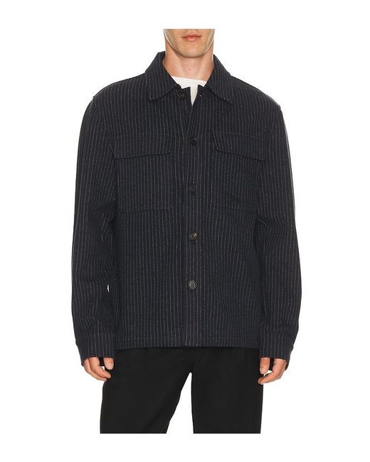 Mackage Black Porter Overshirt for men