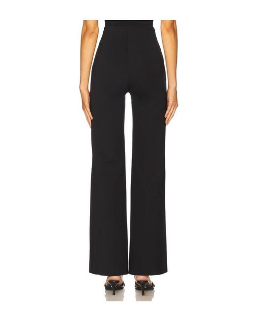 Commando Black Neoprene Wide Leg Pant