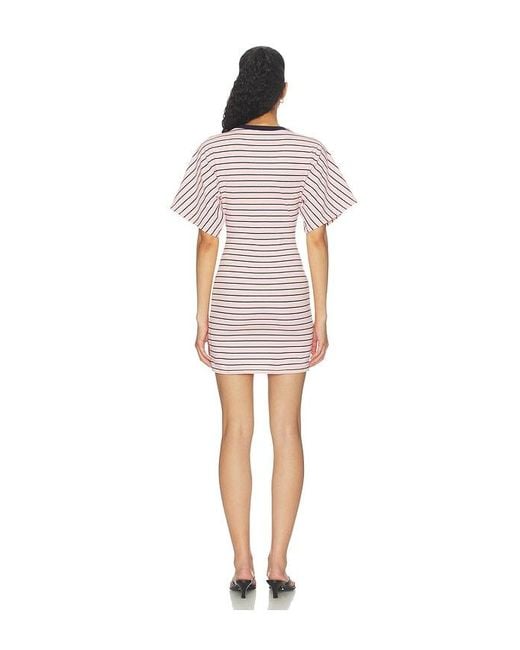 Lovers + Friends White Collins Mini Dress