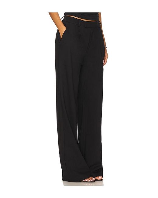 Lovers + Friends Black Addison Pant
