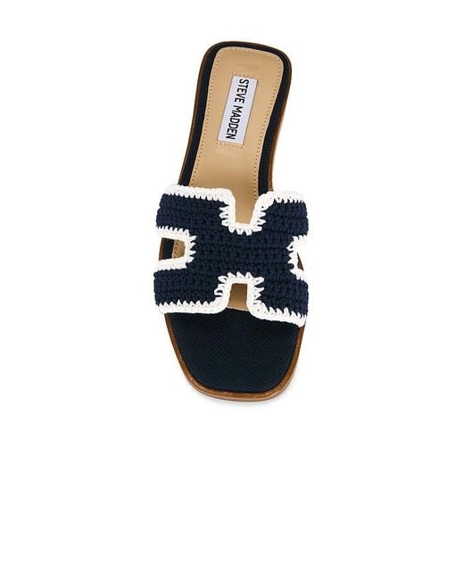 Steve Madden Blue Hadyn Sandal