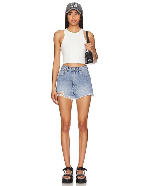 A.Brand Blue A High Relaxed Short
