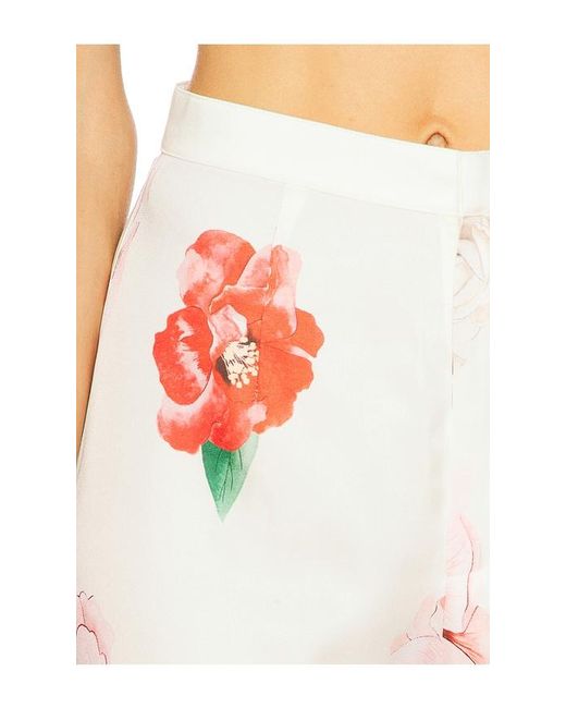 SAU LEE Red Elba Pant