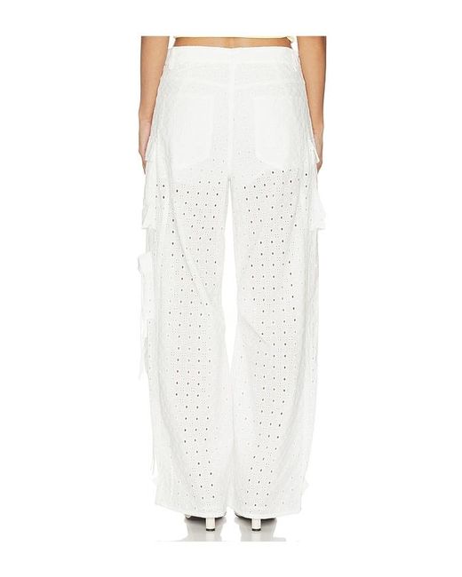 Steve Madden White Duo Pant