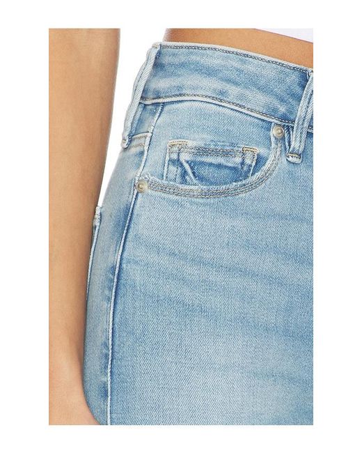 GOOD AMERICAN Blue Good True Straight Jeans