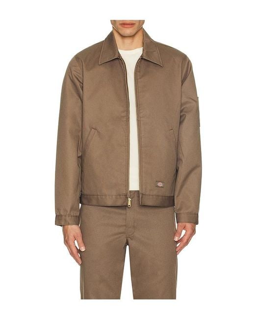 Dickies Natural Insulated Eisenhower Jacket for men