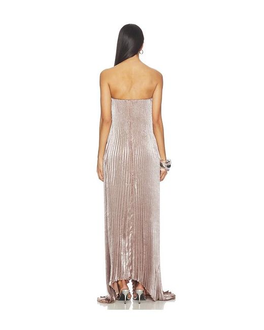 L'idée Natural Bisous Strapless Gown