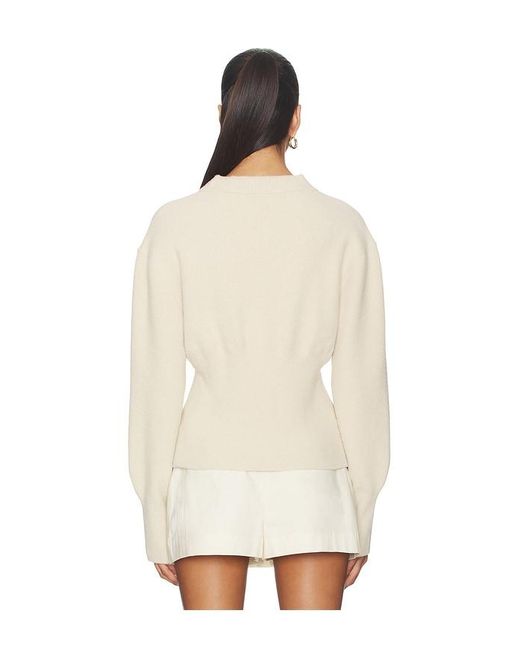 MAJORELLE Natural Alden Cardigan