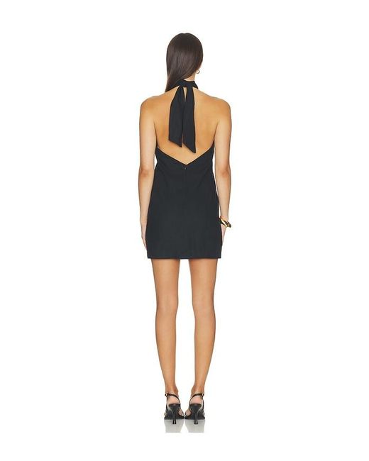 ViX Black Aster Short Dress