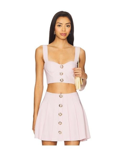 MAJORELLE Pink Adela Bra Top
