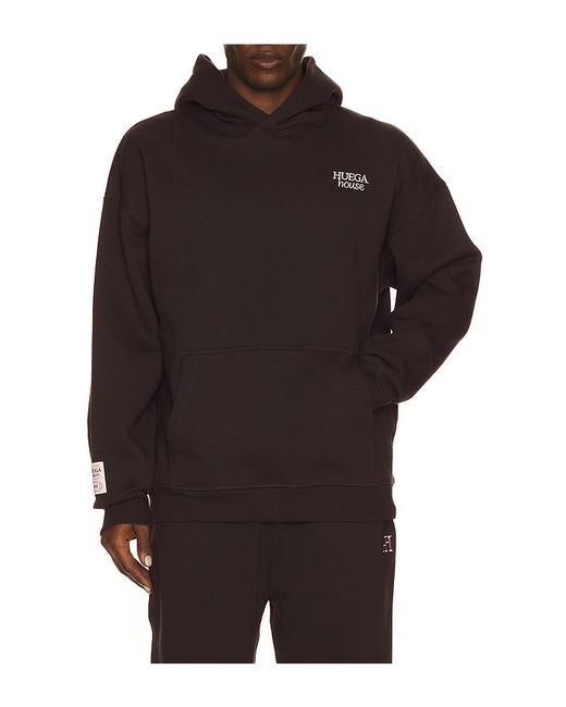 Huega House Black Icon Hoodie for men