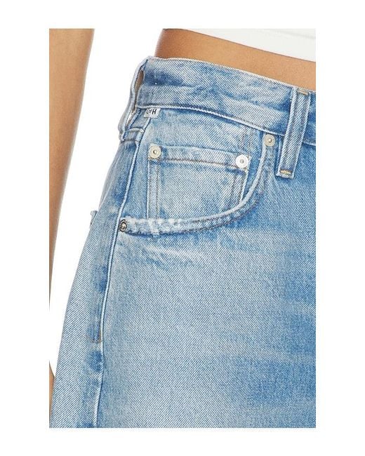 Citizens of Humanity Blue Court Denim Short