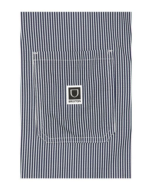 Brixton Gray Journey Lightweight Woven Shirt for men