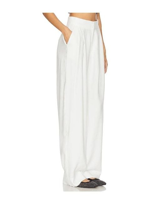 NonChalant Label White Fallon Pant