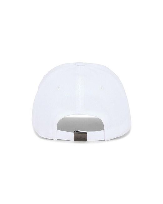 Malbon White Base Cap Angelique