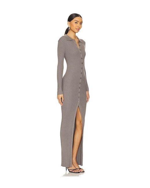 Lovers + Friends Gray Quinn Sweater Dress