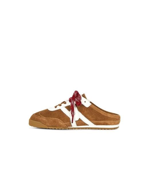 Veronica Beard Brown Nicoline Mule Sneaker