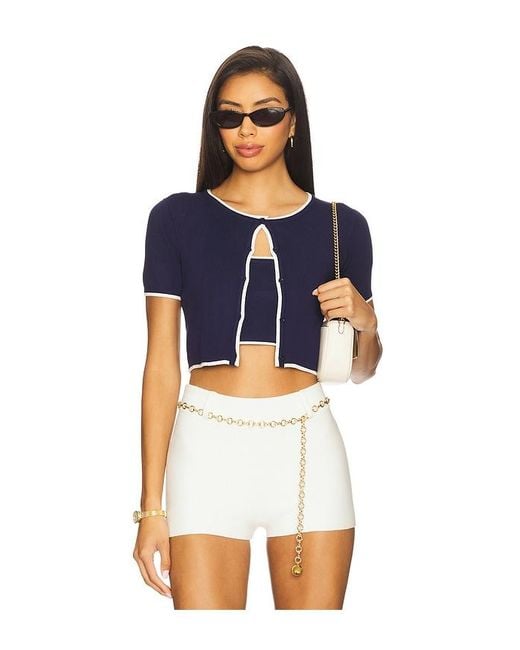 MAJORELLE Amy カーディセット Blue