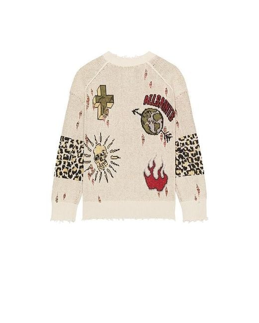 AllSaints Natural Jay Cardigan for men