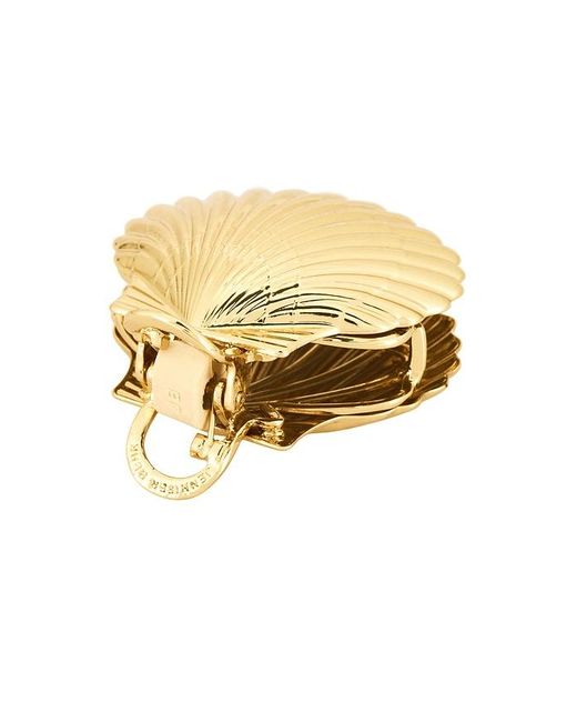 Clip De Mandíbula Siren En Color Oro Metálico Talla En Jennifer Behr de color Yellow