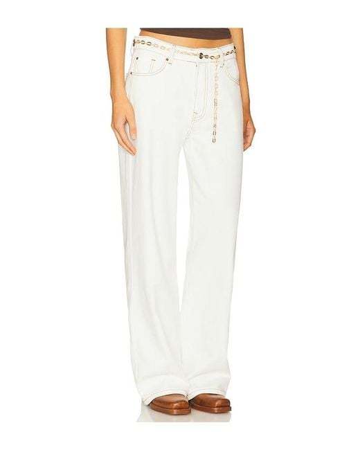 Lioness Afterglow Wide Leg White